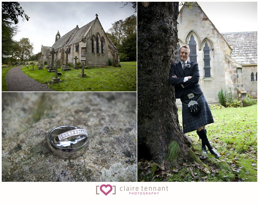 St Mary's Dalmahoy wedding