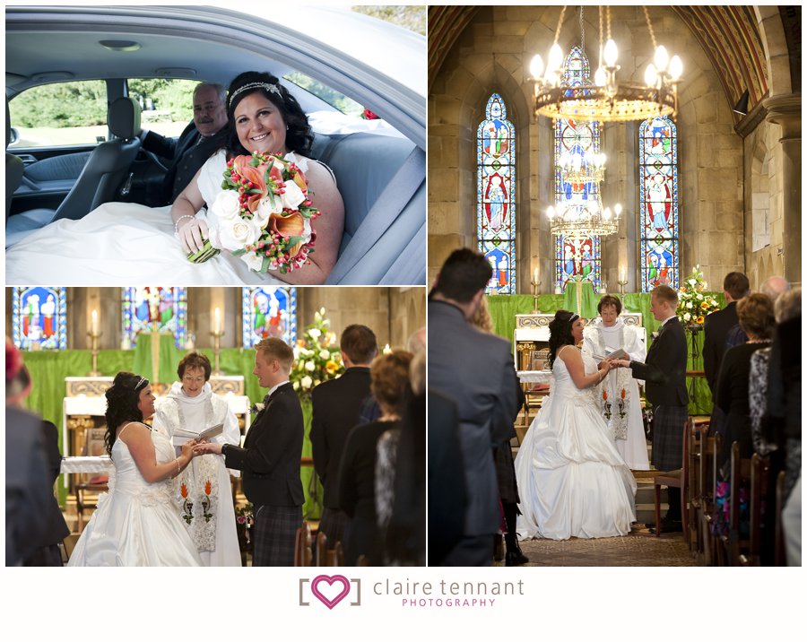 St Marys Dalmahoy Wedding