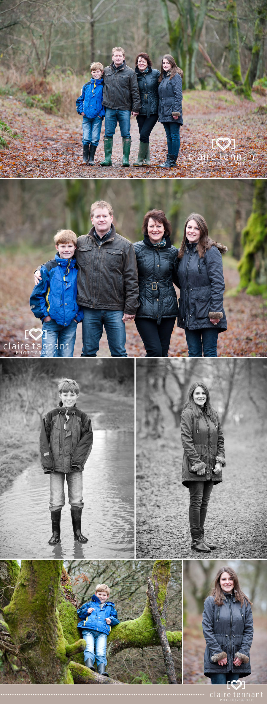 Family photography near Stirling