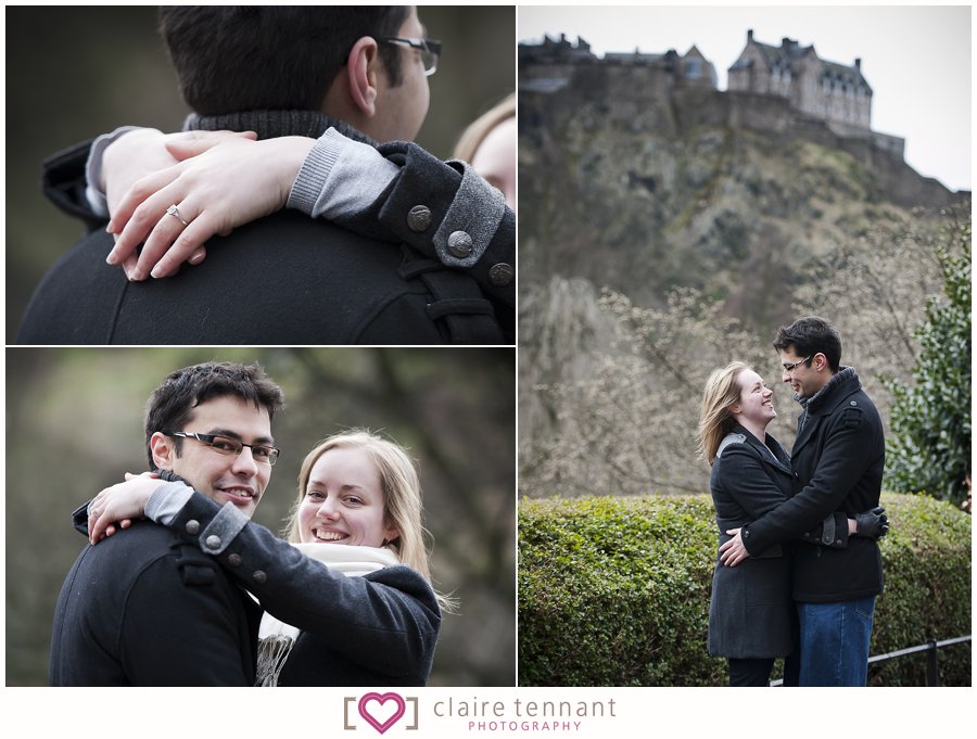 Princes Street Gardens Pre-wedding Shoot