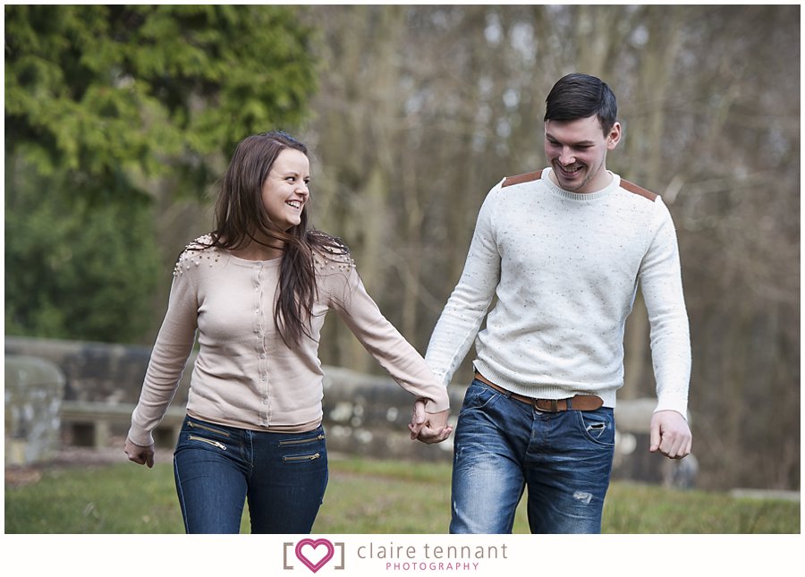 pre-wedding shoot at Dollarbeg Castle