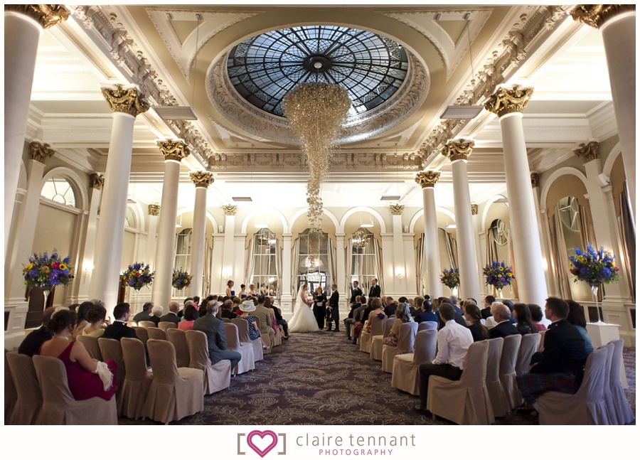 the george hotel wedding ceremony