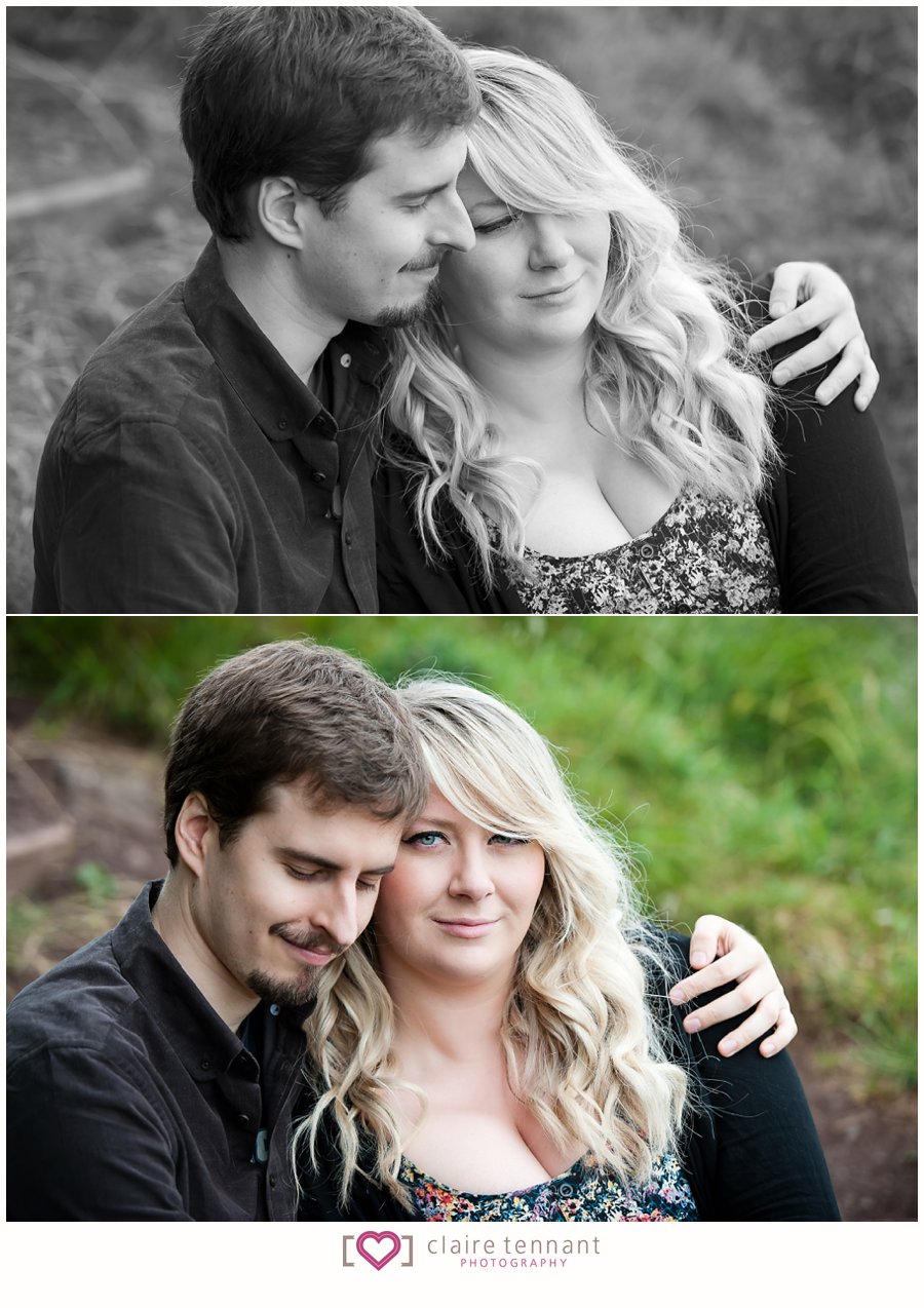 Pre-wedding shoot at Arthur's Seat Edinburgh