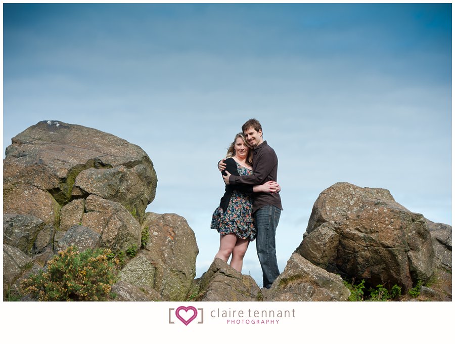 Pre-wedding shoot at Arthur's Seat