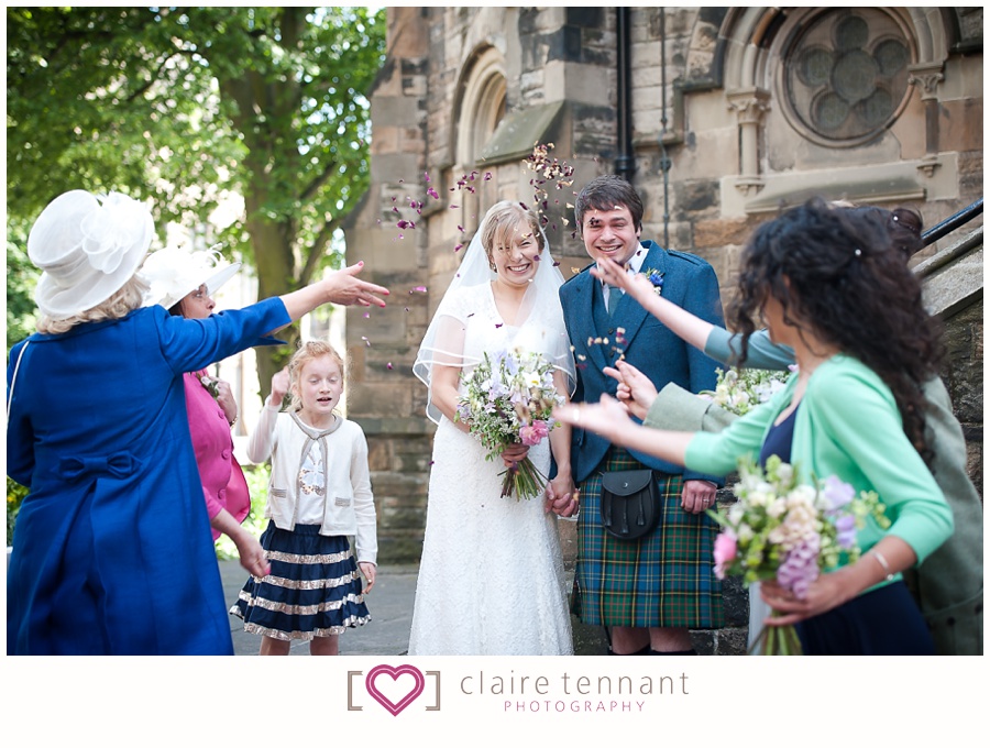 Christchurch wedding Edinburgh