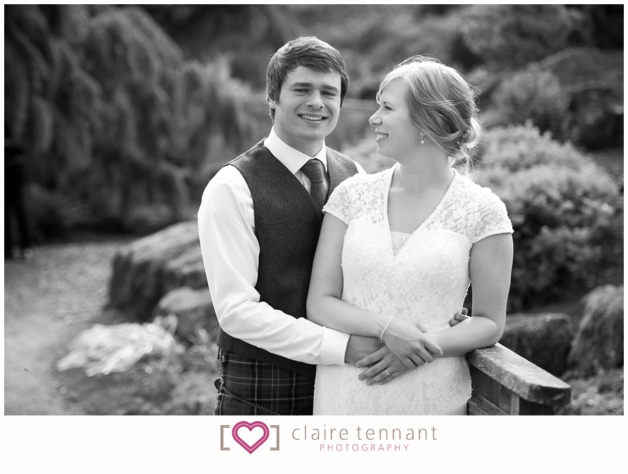 Edinburgh Botanic Gardens wedding