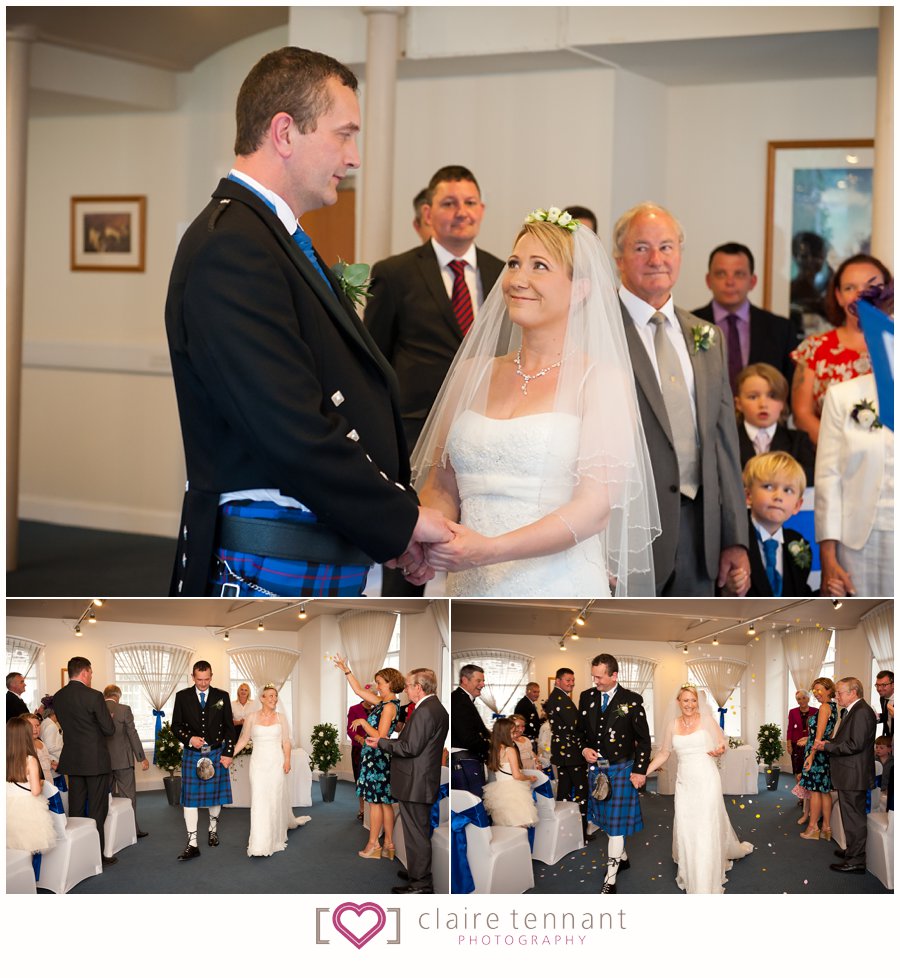 New Lanark Mill Hotel wedding