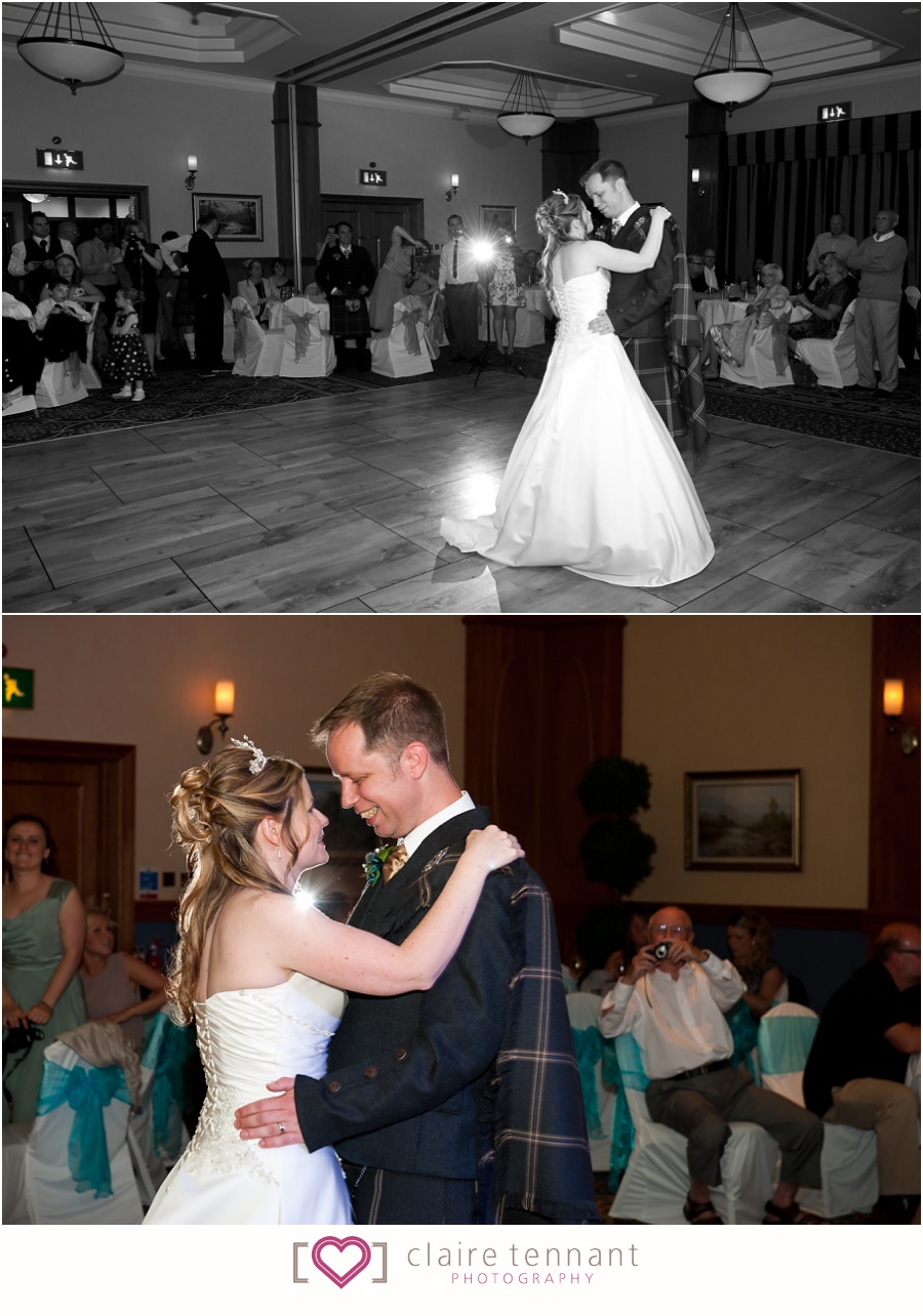 Carnoustie Golf Hotel Wedding dancing