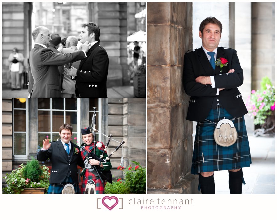 Edinburgh City Chambers groom