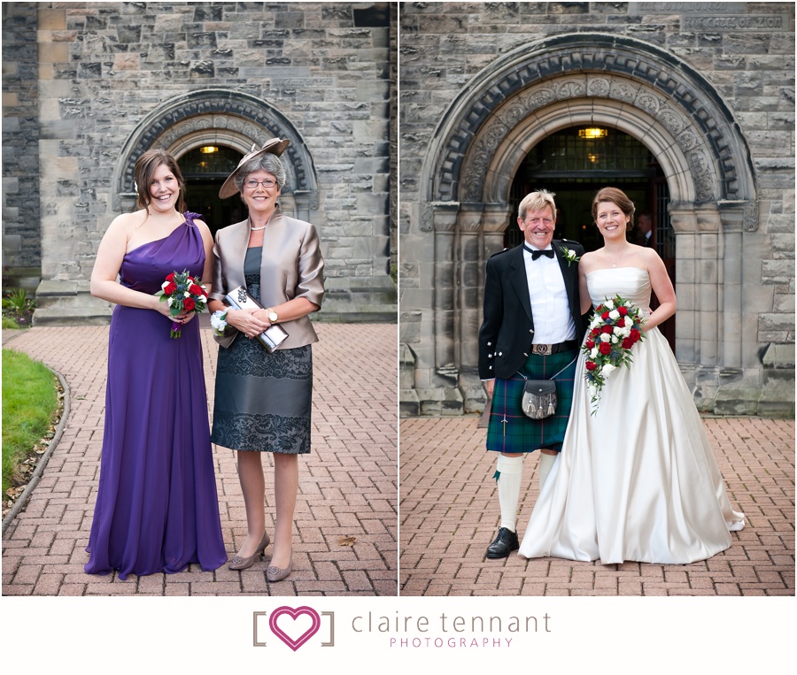 Carriden Church wedding photography