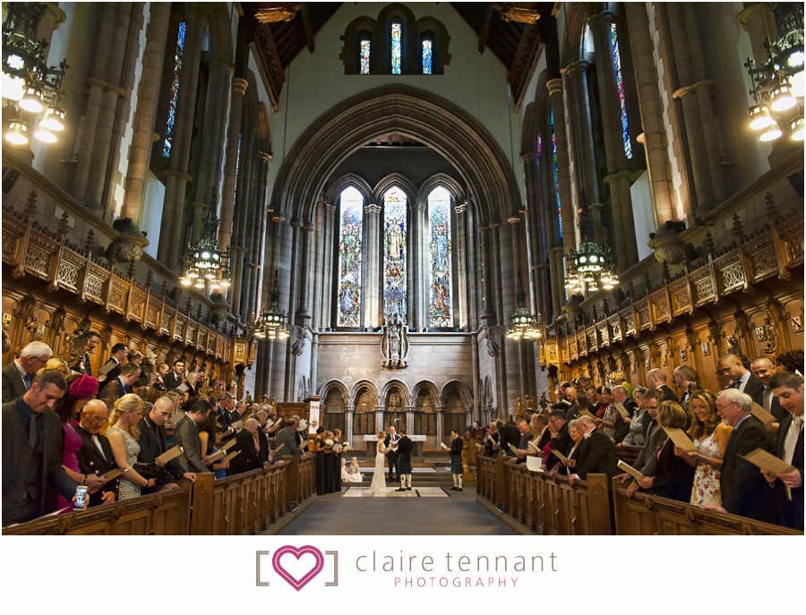 Wedding Photography at Glasgow University