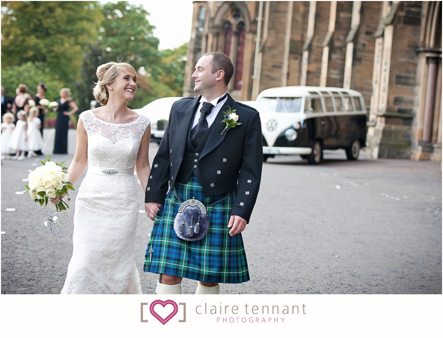 Glasgow University Wedding Photography