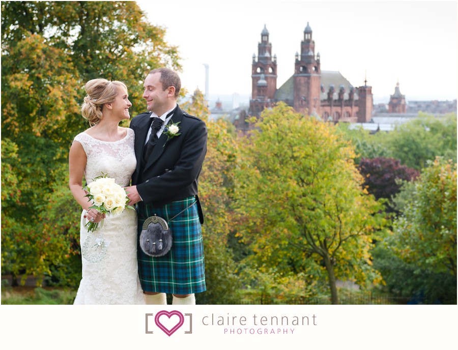 Wedding Photography at Glasgow University