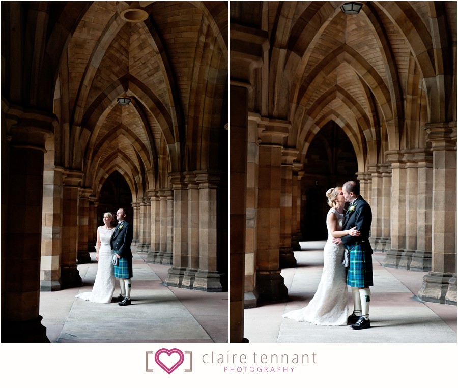 Wedding Photography at Glasgow University