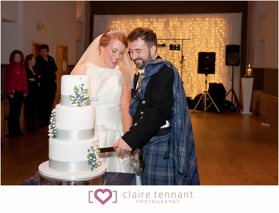 Edinburgh Castle Wedding cake