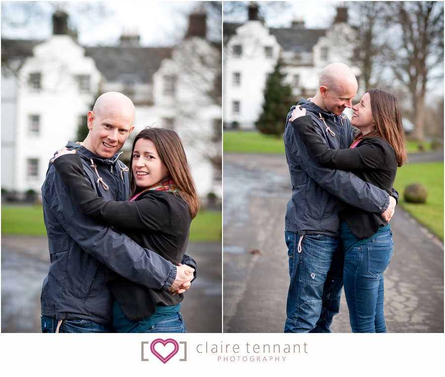 pre-wedding shoot at Prestonfield House