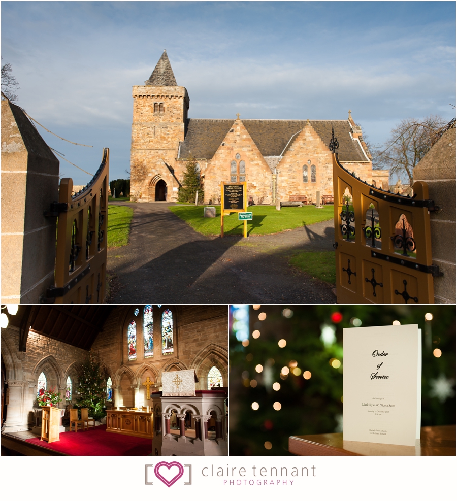 Aberlady Church Wedding