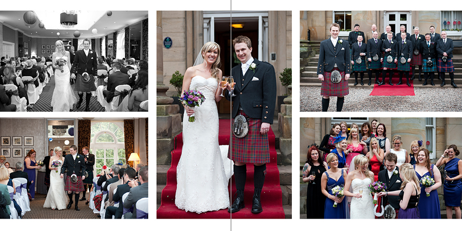 Balbirnie House wedding album