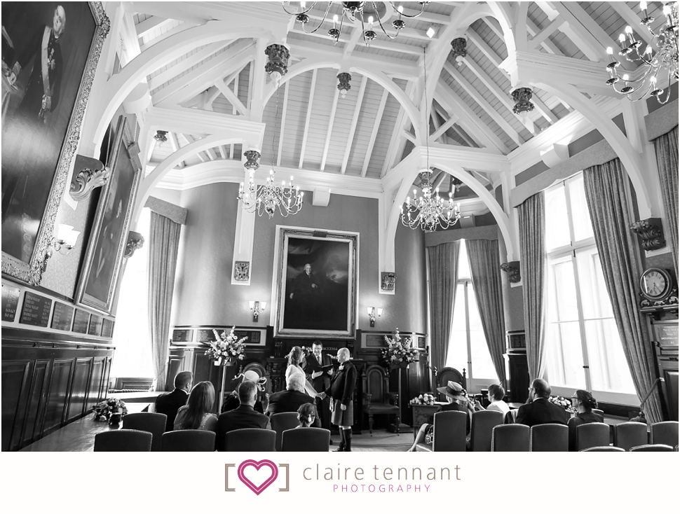 Wedding at Dunfermline Registry Office