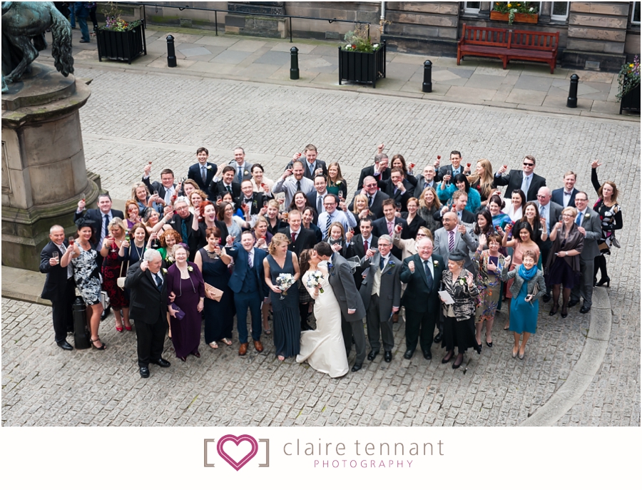 Edinburgh City Chambers group photo