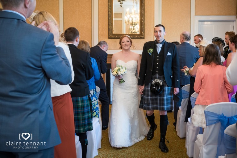 Beautiful Dalmahoy Wedding on a Sunny Spring Day