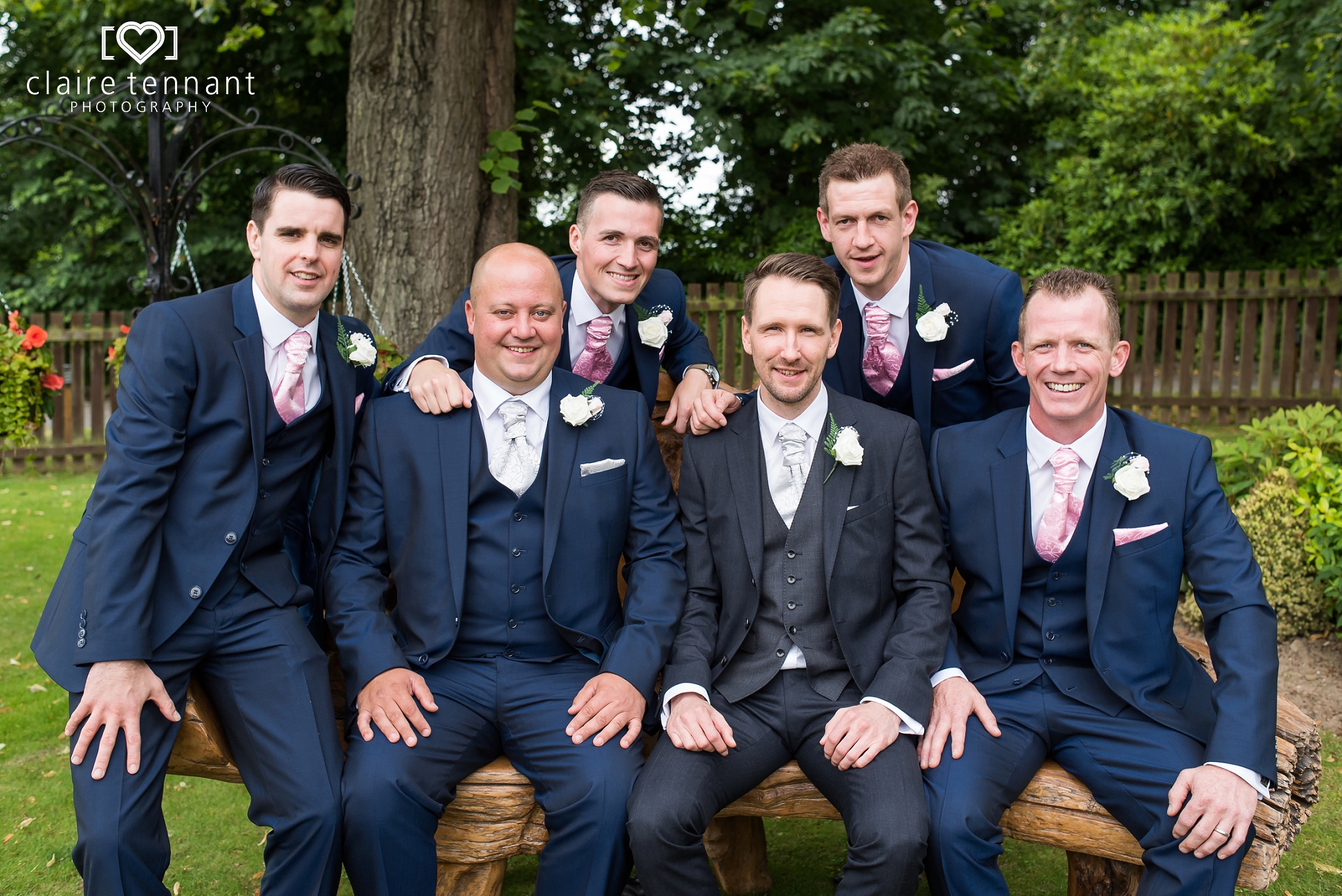 Dalziel Park Wedding groom