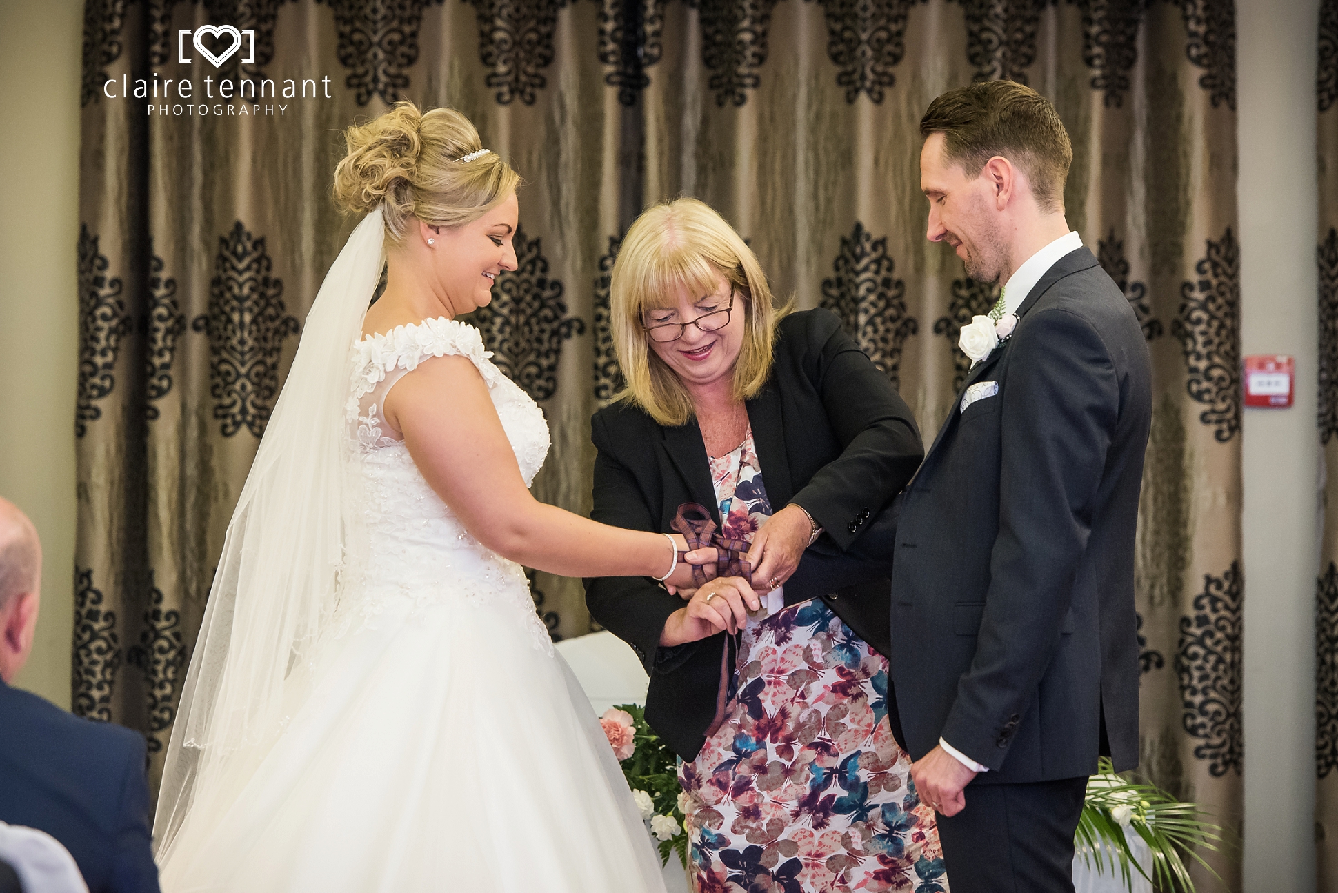 Dalziel Park Wedding ceremony