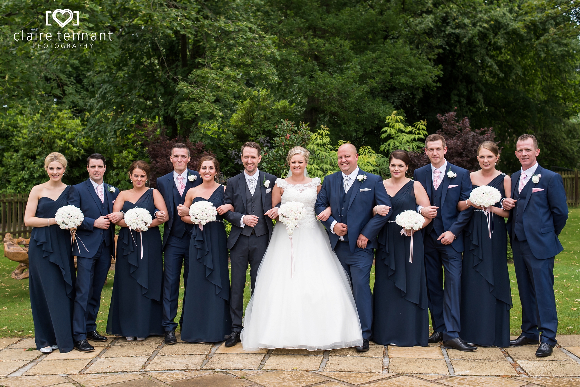 Dalziel Park bridal party