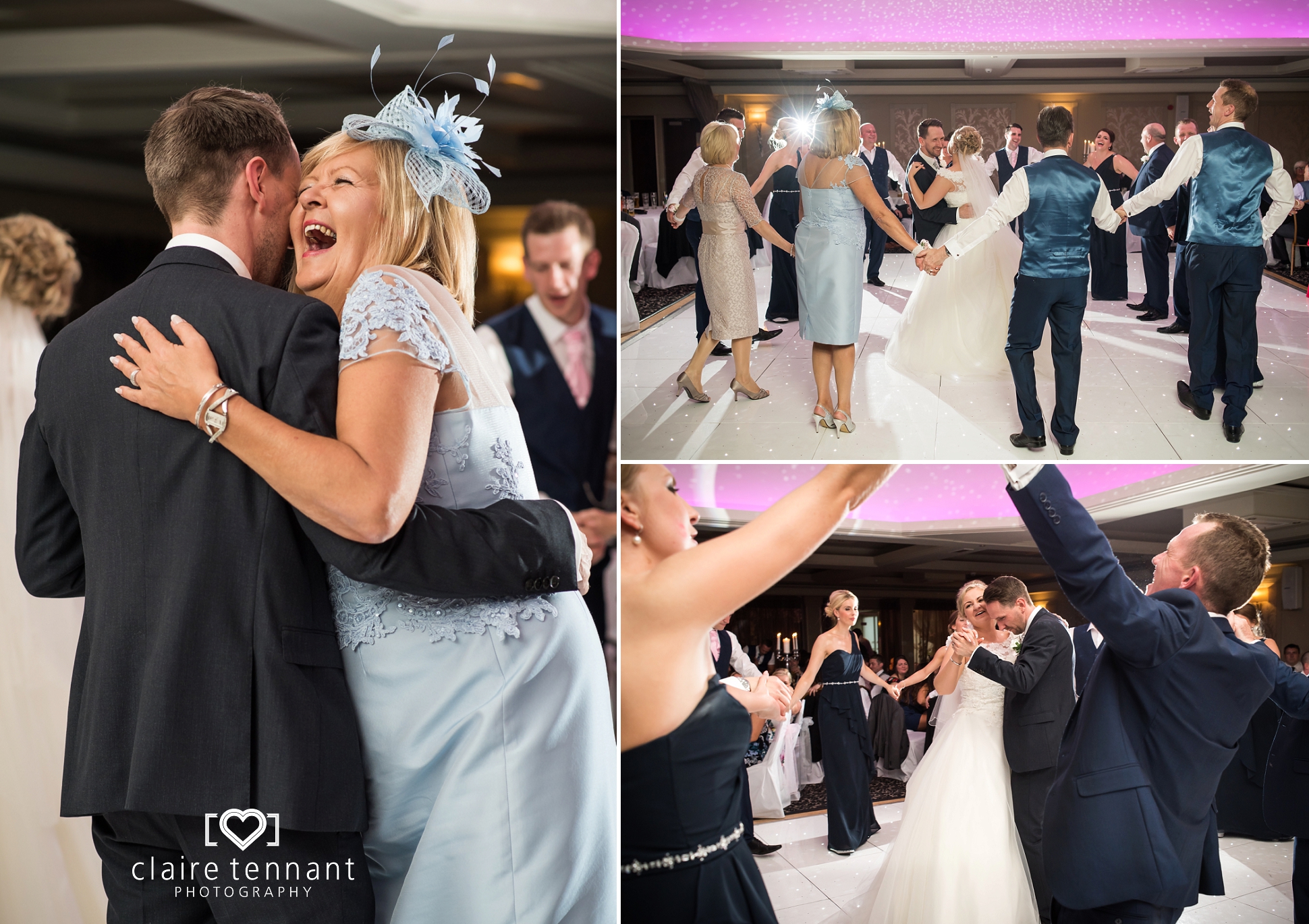 Dalziel Park Wedding dancing