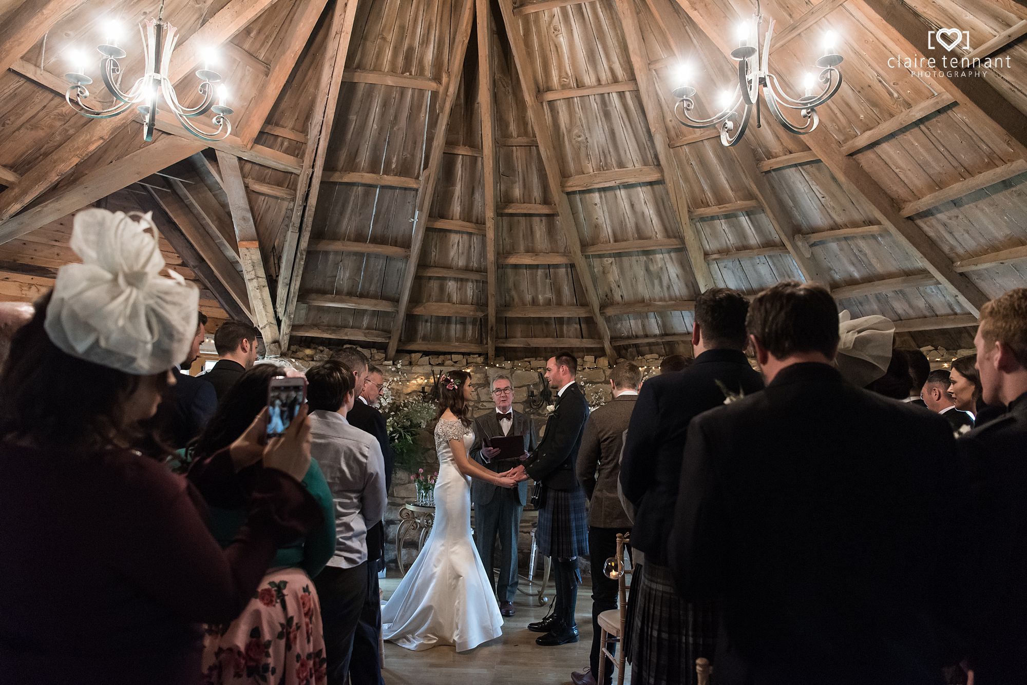 Wedding at The Barn at Harburn