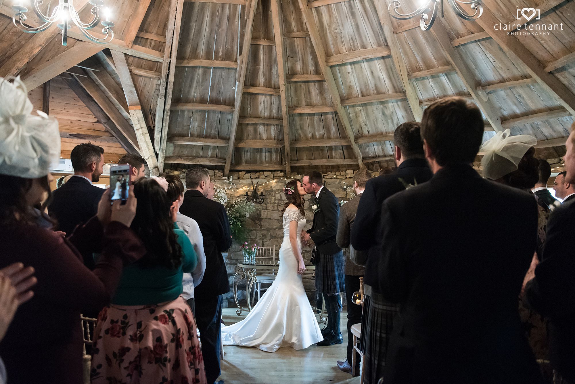 Harburn Barn Wedding near Edinburgh