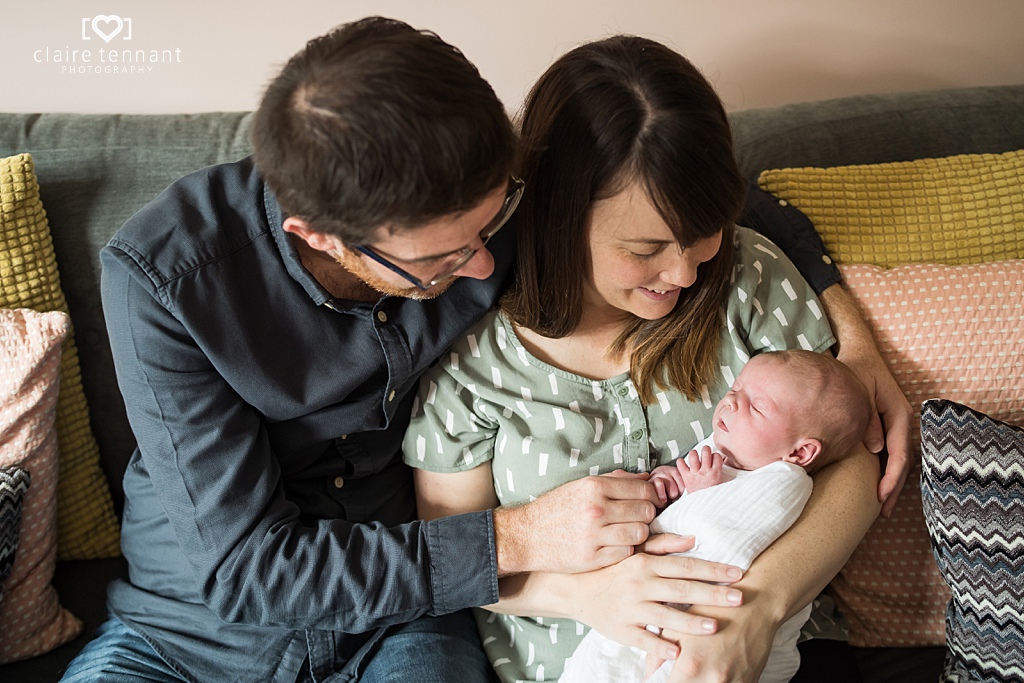 Natural Lifestyle Newborn Photography