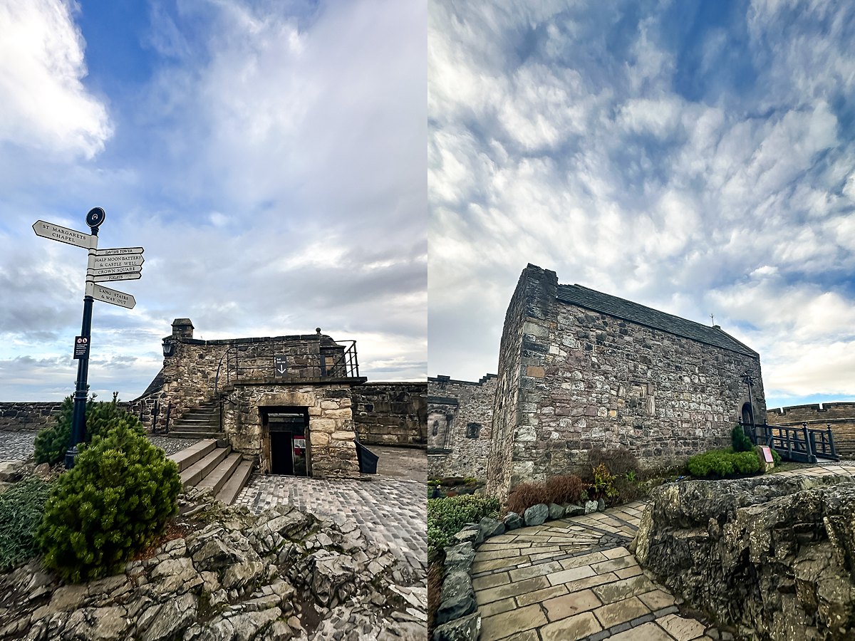 St. Margaret’s Chapel at Edinburgh Castle