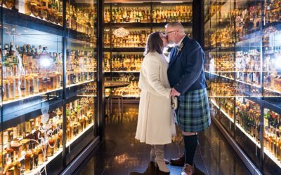 Edinburgh Castle and Scotch Whisky Experience Wedding – a perfect blend of love and tradition!